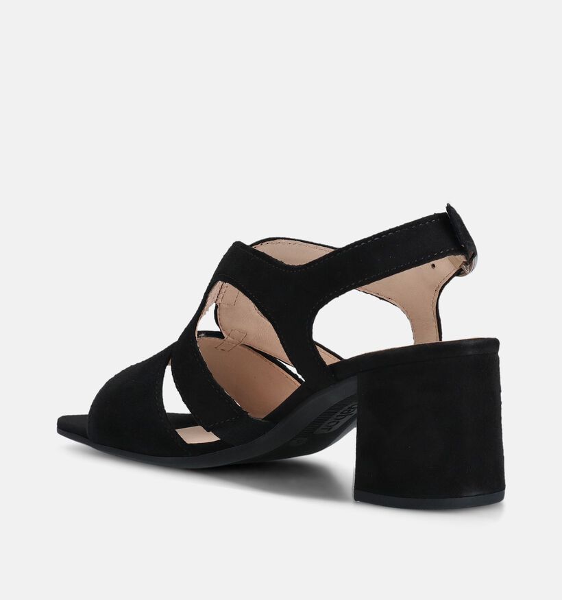 Gabor Zwarte Sandalen op hak voor dames (371117)