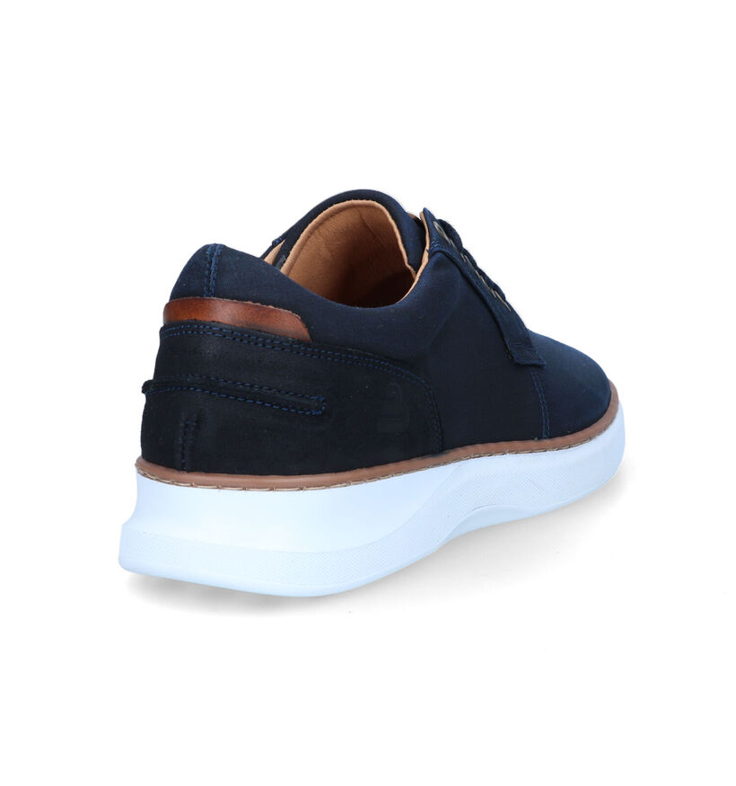 Bullboxer Chaussures à lacets en Bleu pour hommes (323416) - pour semelles orthopédiques