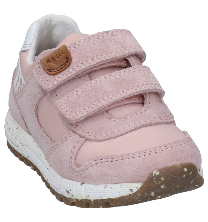 Geox Alben Baskets en Rose en textile (286940)