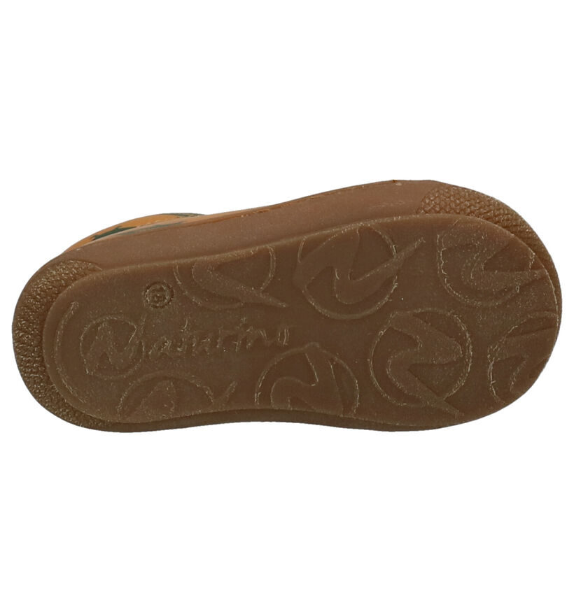 Naturino Cocoon Cognac Bottines voor jongens, meisjes (324034) - geschikt voor steunzolen