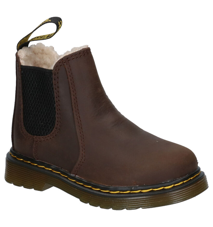 Dr. Martens 2976 Leonore Bruine Boots in leer (253347)