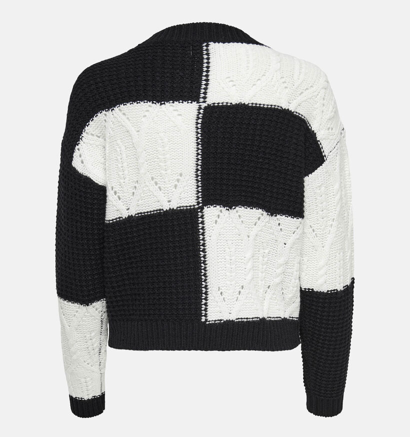 JDY Justy Witte/Zwarte Trui voor dames (359920)