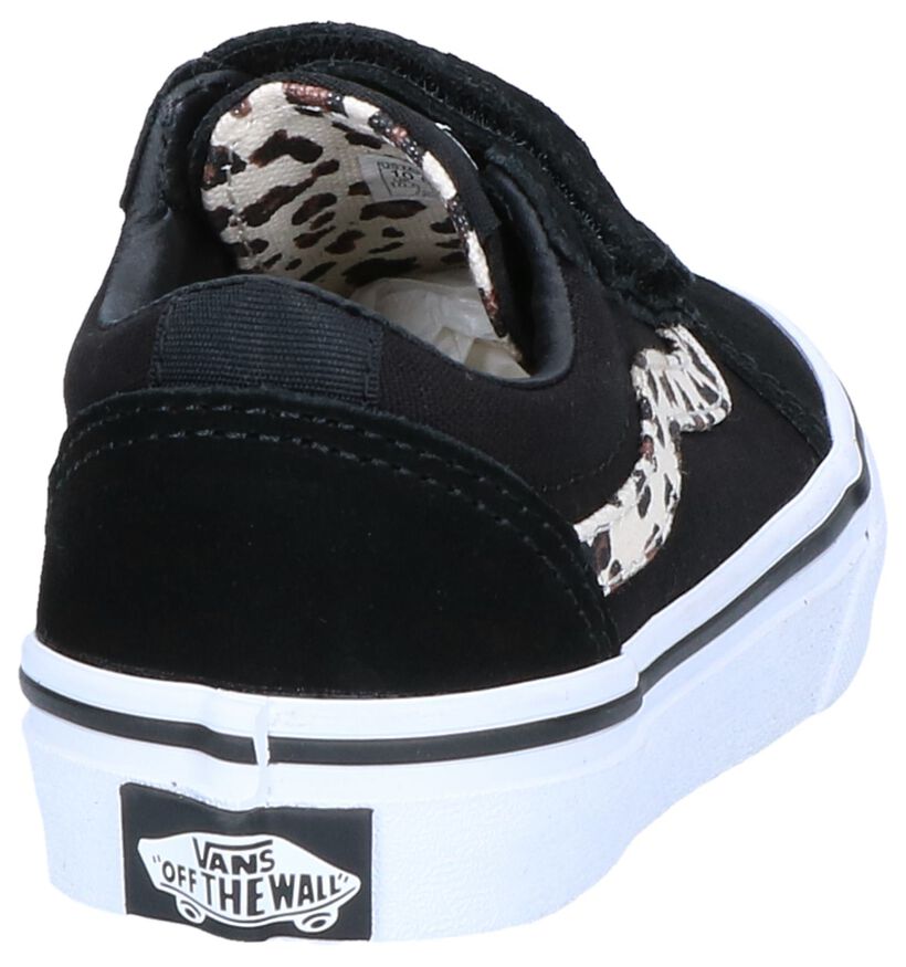 Vans Ward Zwarte Skateschoenen in daim (253297)