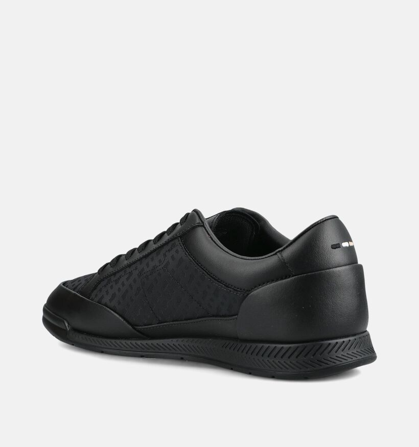BOSS Nitan Chaussures plates en Noir pour hommes (375716) - pour semelles orthop&eacute;diques