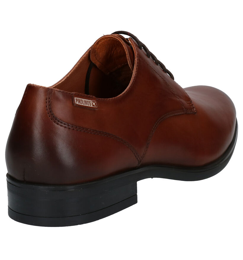 Pikolinos Bristol Cognac Geklede Veterschoenen in leer (289163)