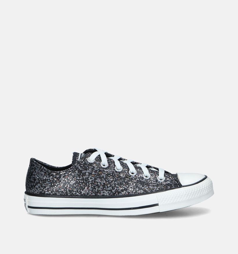 Converse CT All Star Glitter Zwarte Sneakers voor dames (348831)