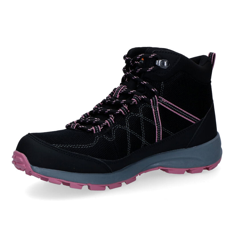 Regatta Lady Samaris Chaussures de randonnée en Noir pour femmes (303774) - pour semelles orthopédiques