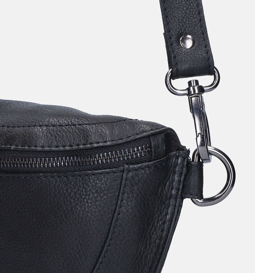 Euro-Leather Sacs banane en Noir pour femmes (365207)