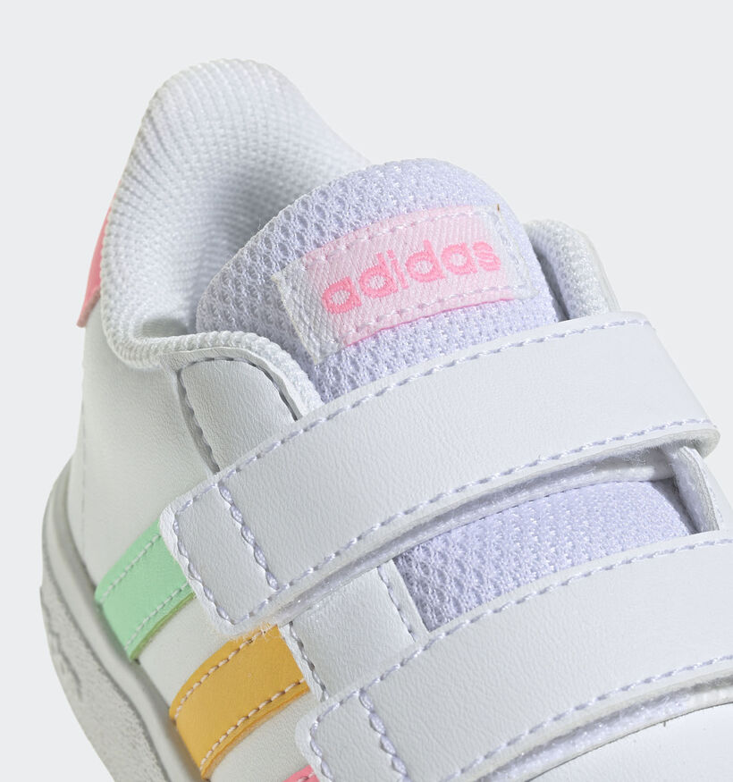 adidas Grand Court 2.0 Witte Sneakers voor meisjes (359668) - geschikt voor steunzolen