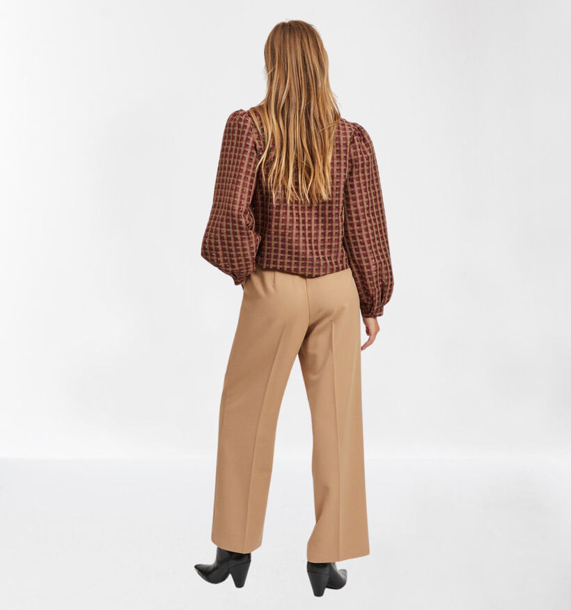 Vila Beige Geklede Broek (284767)
