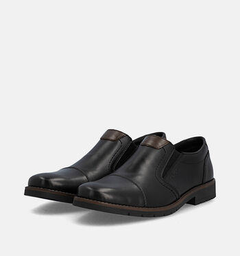 Rieker Low Geklede schoenen Zwart/Cognac