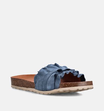 Verbenas Slippers Bruin/Taupe/Blauw/Groen