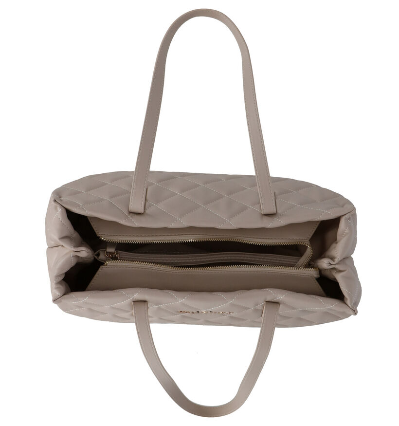 Valentino Handbags Ocarina Beige Shopper Tas in kunstleer (275820)