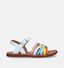 Pom d'Api Plagette Lux Witte Sandalen voor meisjes (337999)