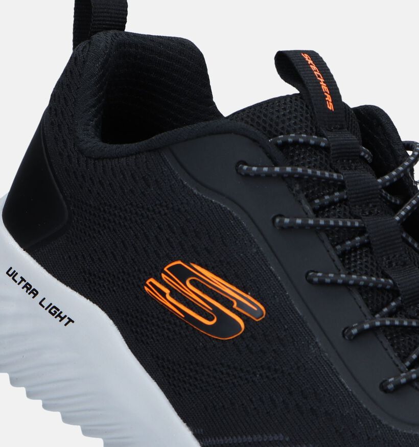 Skechers Bounder Intread Zwarte Sneakers voor heren (340827)