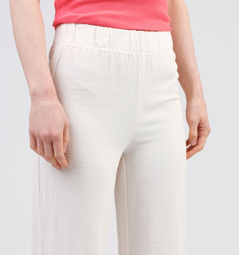 Reu Mazarine Cola Beige Geklede broek voor dames (357940)