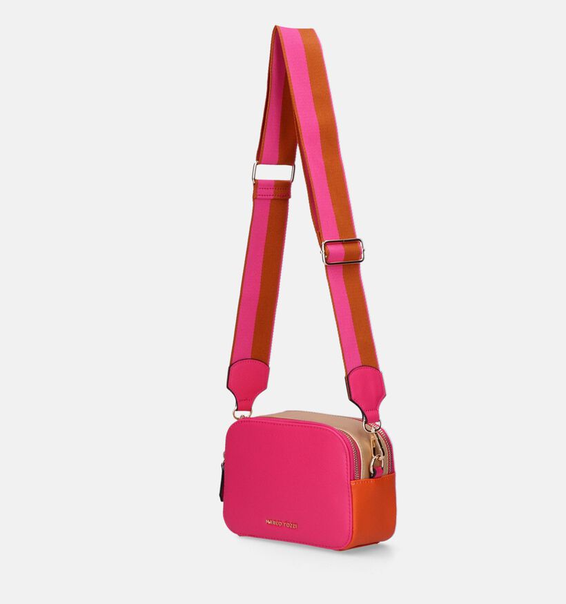 Marco Tozzi Sac porté croisé en Fuchsia pour femmes (340975)