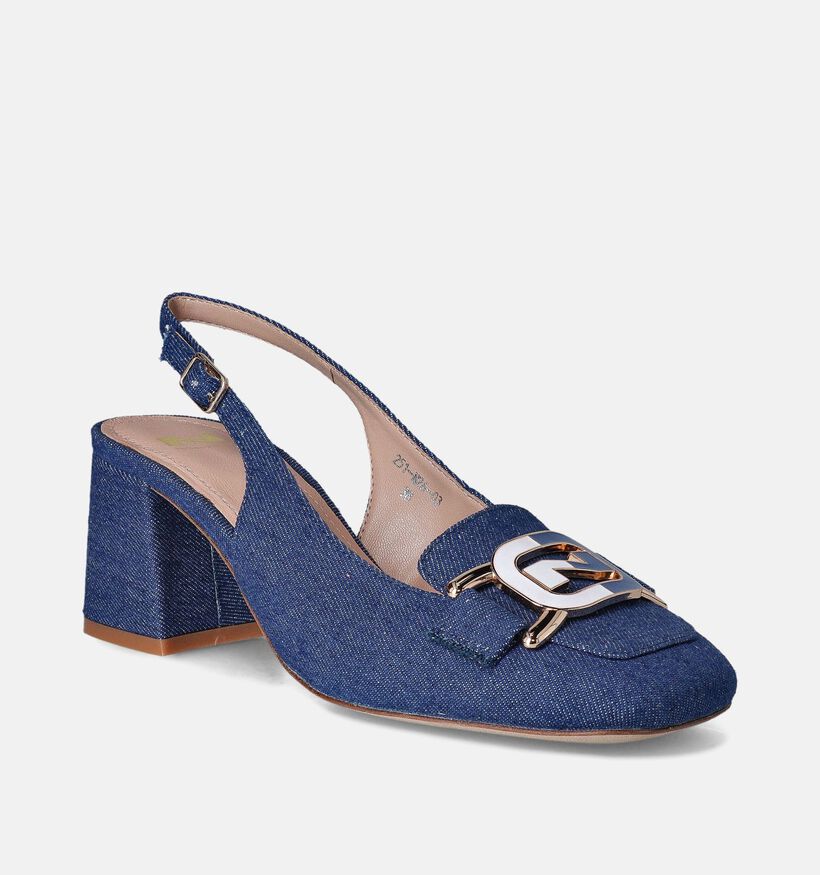 Nathan-Baume Escarpins slingback en Bleu pour femmes (356333)