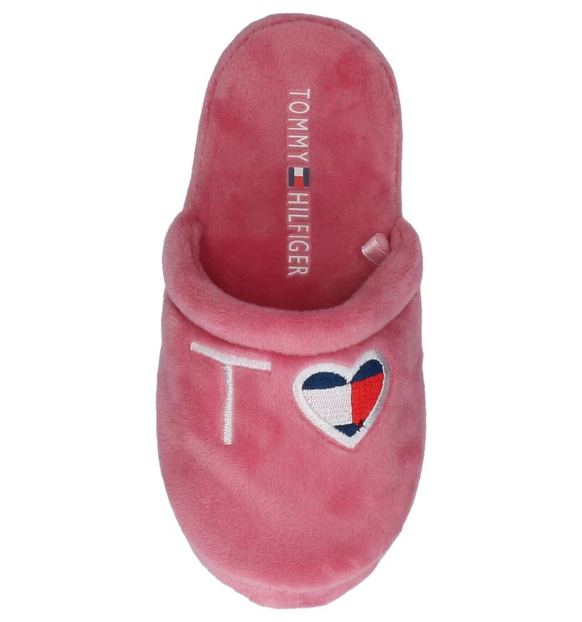 Roze Pantoffels Tommy Hilfiger in stof (227600)