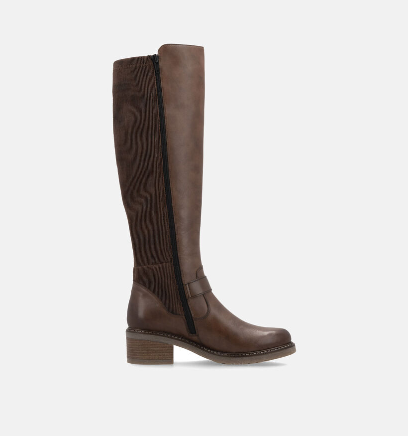Remonte Bottes hautes en Cognac pour femmes (347231) - pour semelles orthopédiques
