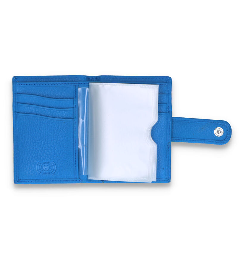 Crinkles Porte-cartes en Bleu pour femmes (330581)