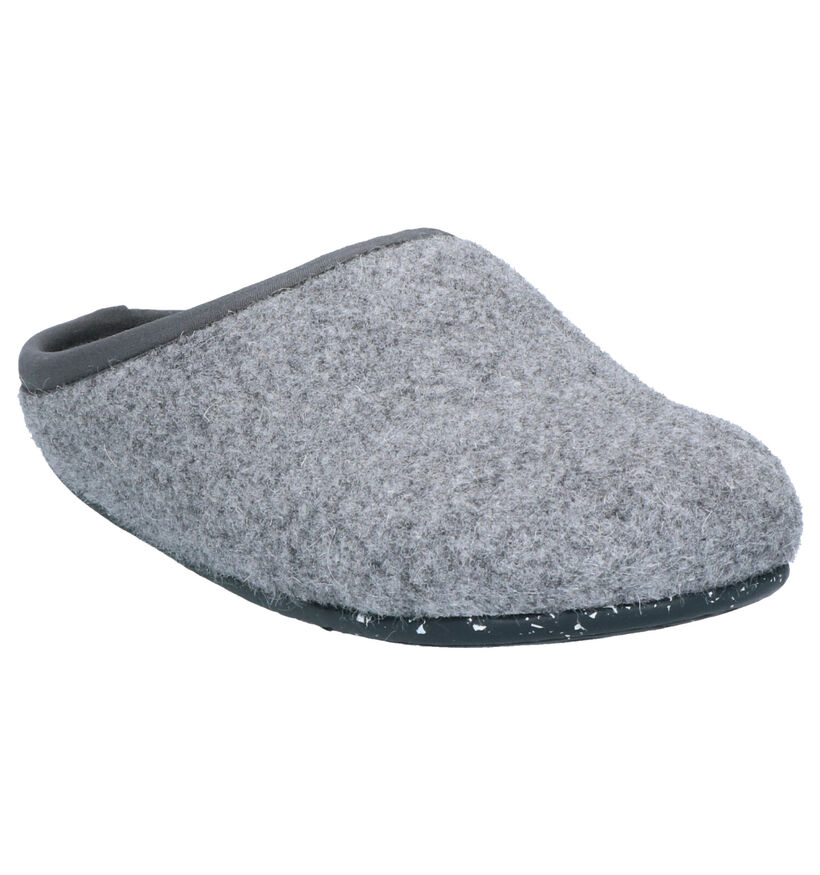 Camper Beige Pantoffels in wol (282114)