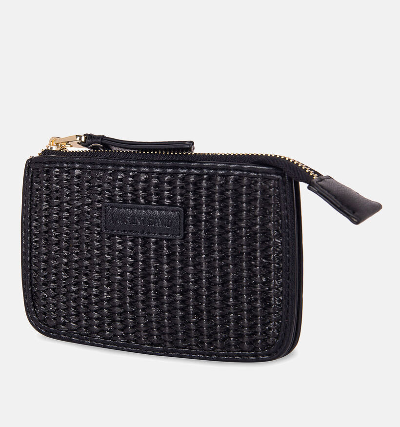 Laurent David Kleine Ritsportemonnee Zwart voor dames (373951)