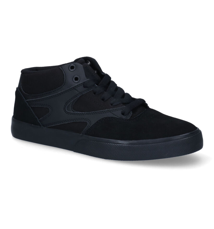 DC Shoes Kalis Vulc Mid Zwarte Sneakers voor heren (303232) - geschikt voor steunzolen