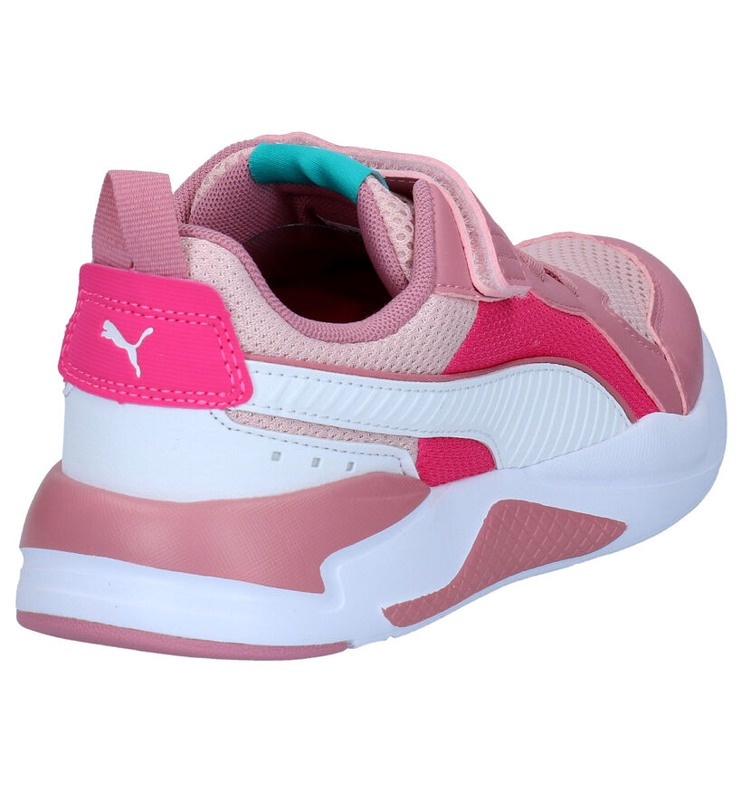 Puma X-Ray Baskets en Rose en simili cuir (276749)