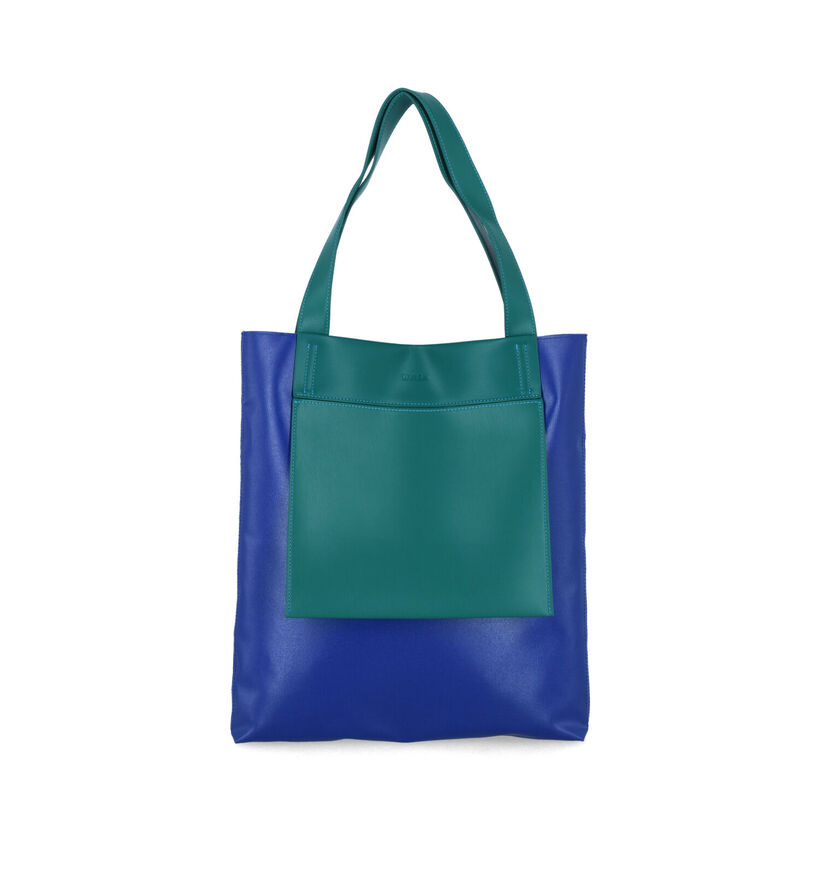 Hvisk Matrix Pocket Blauwe Vegan Shopper Tas voor dames (318530)