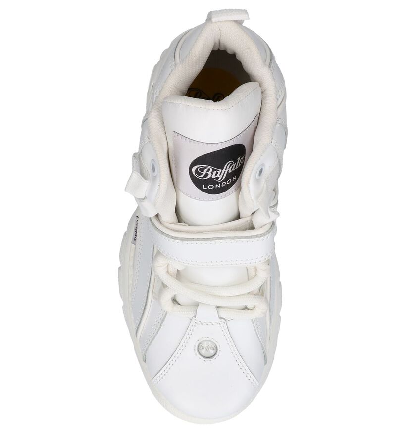 Buffalo London Baskets hautes en Blanc en cuir (232571)