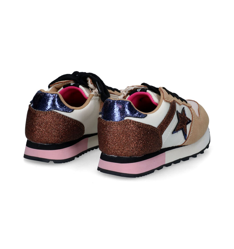 Milo & Mila Baskets basses en Beige pour filles (313162)