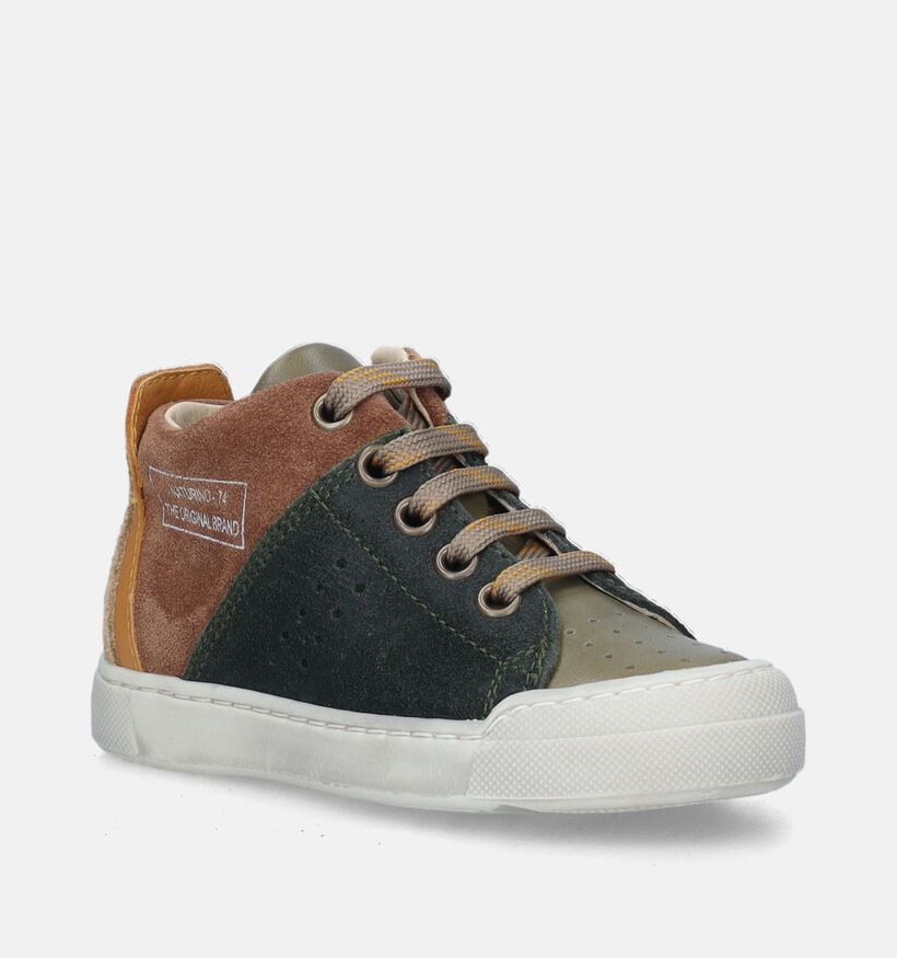 Naturino Trajan Cognac Babyschoenen voor jongens (347678) - geschikt voor steunzolen