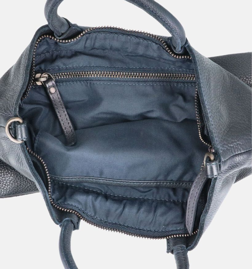 Bear Design Sac &agrave; main en Bleu fonc&eacute; pour femmes (382147)