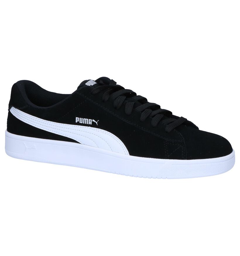 Zwarte Puma Court Breaker Derby Sneakers in leer (252600)