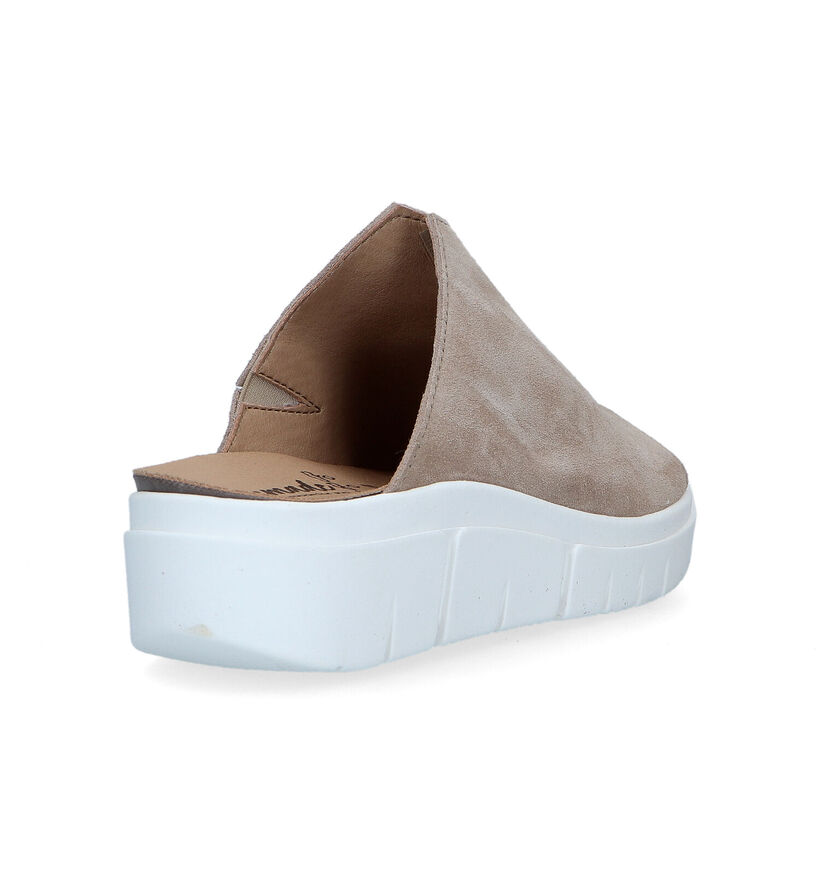 Solemade Garda Taupe Slippers voor Steunzolen voor dames (325722) - geschikt voor steunzolen