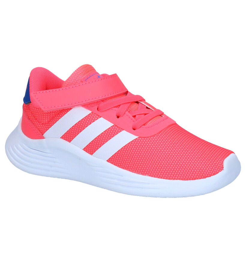 adidas Lite Racer 2.0 Roze Sneakers in kunstleer (293302)