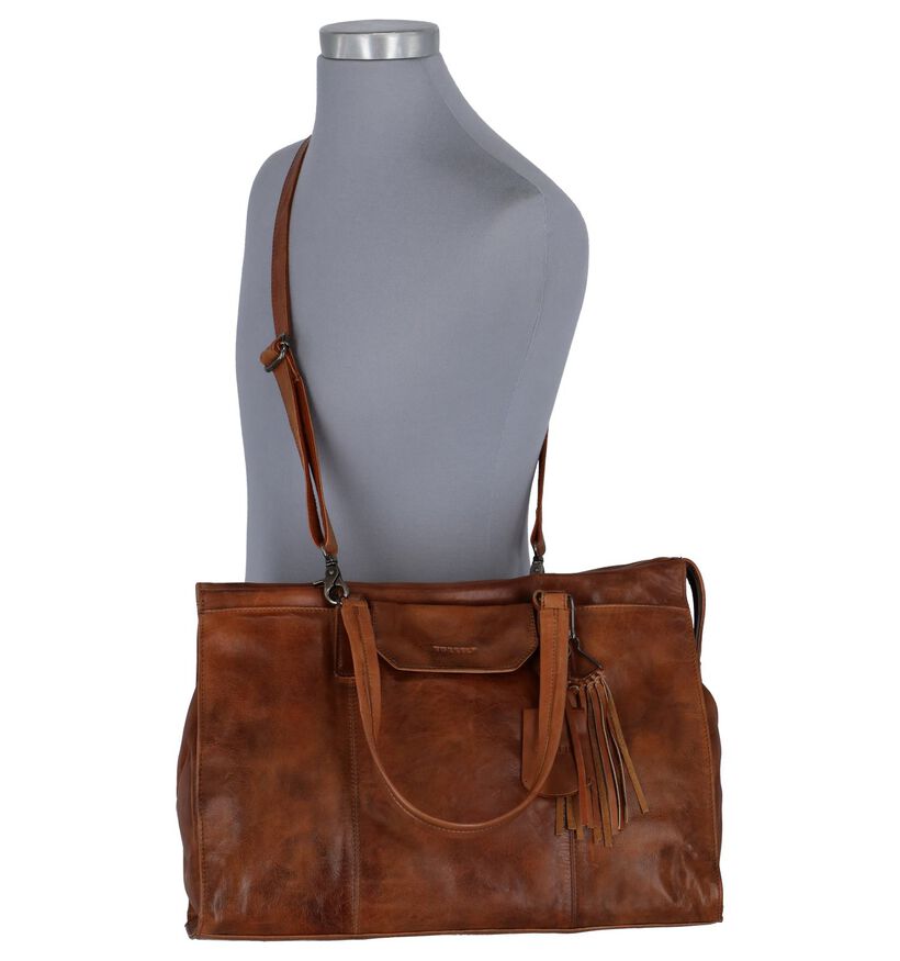 Burkely Cabas en Cognac en cuir (252430)