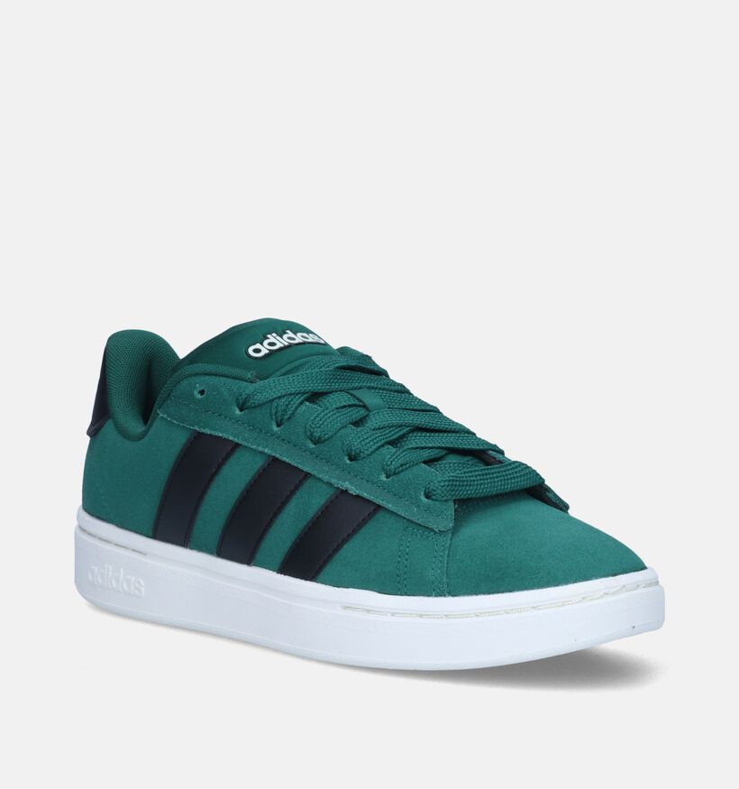 adidas Grand Court Alpha 00s Baskets en Vert pour garçons, hommes (343215)