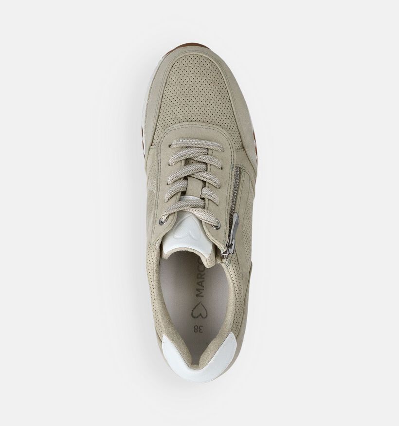 Marco Tozzi Groene Casual Sneakers voor dames (367946) - geschikt voor steunzolen