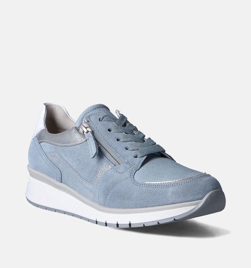 Gabor Blauwe Sneakers voor dames (352075) - geschikt voor steunzolen