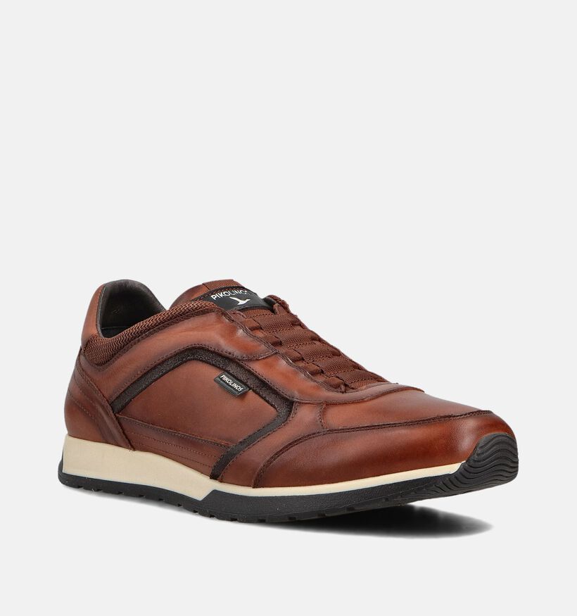 Pikolinos Cambil Cognac Veterschoenen voor heren (363728) - geschikt voor steunzolen