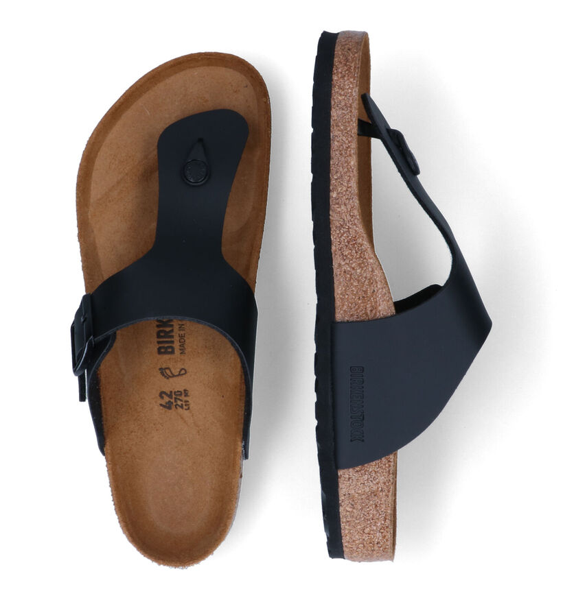 Birkenstock Ramses Zwarte Teenslippers voor heren (322799)