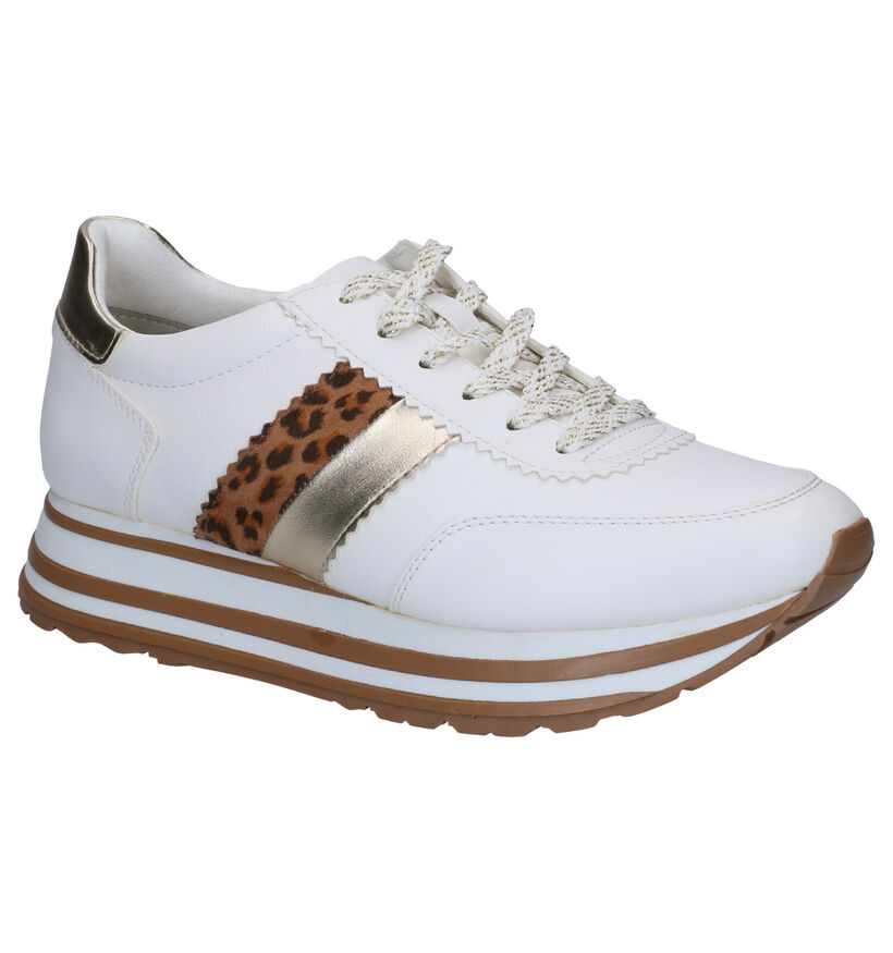 Tamaris Witte Sneakers in kunstleer (283079)