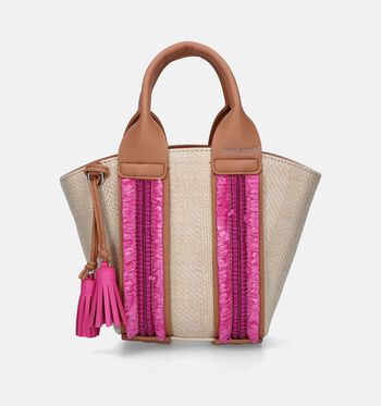 Sac à main beige