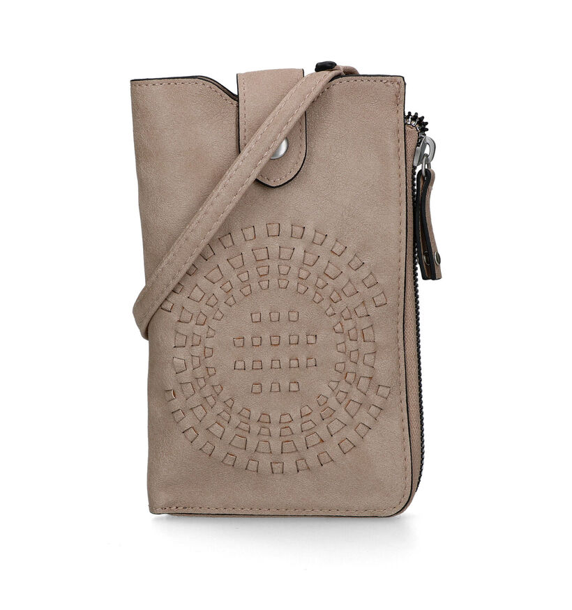 Suri Frey Cognac Crossbody Telefoontasje in kunstleer (327610)