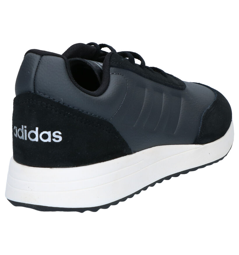 adidas Run 70s Baskets en Noir en simili cuir (261510)
