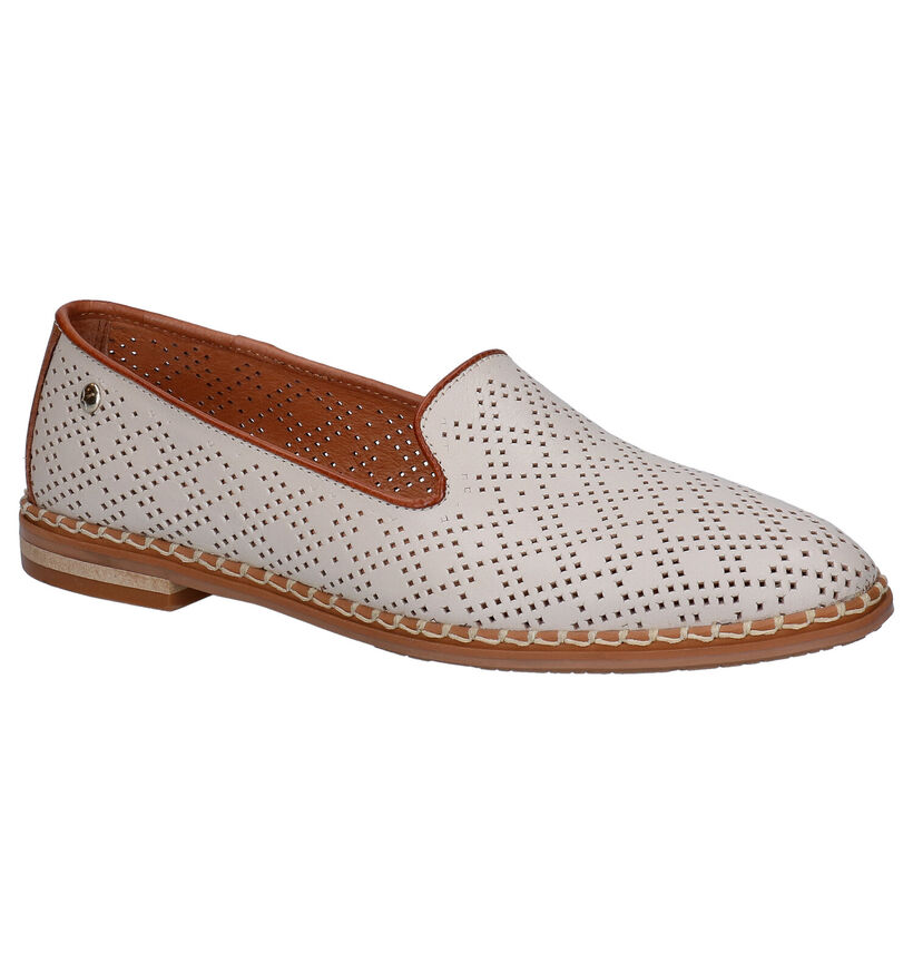 Pikolinos Merida Beige Loafers in leer (289106)