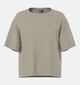 Pieces Bree T-shirt en Beige pour femmes (361142)