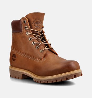 Timberland 6 Inch Premium High Boots Brown/brown/wheat full grain